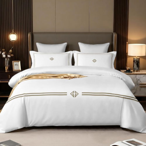 סט מצעים כותנה סאטן 220 | ROYAL GOLD